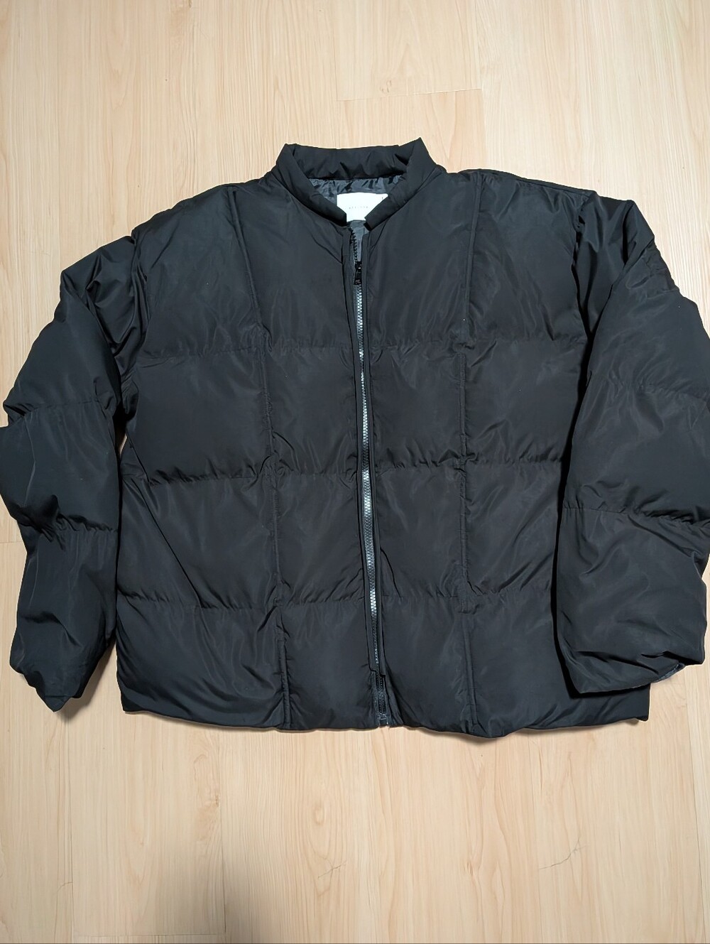 all:row Mila Jacket – Box-Quilted Puffer Jacket – Size Medium